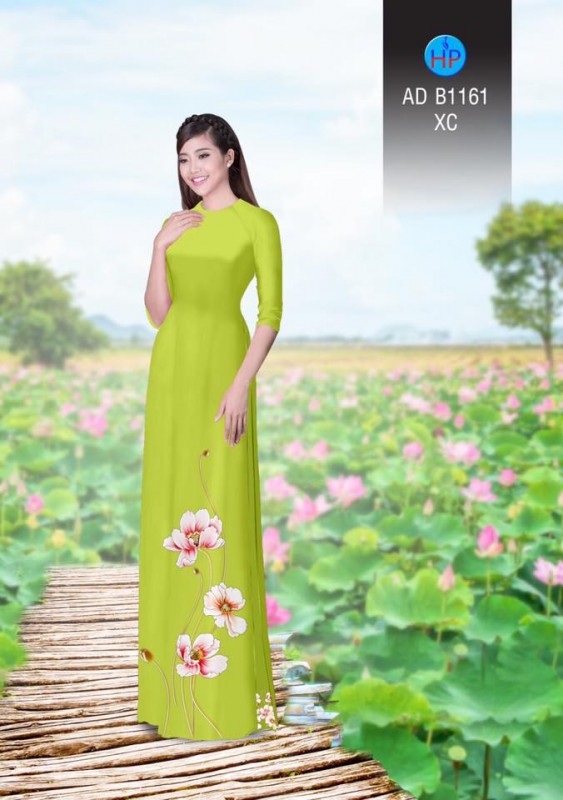 Vải áo dài hoa dây