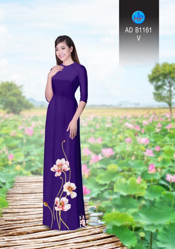 Vải áo dài hoa dây
