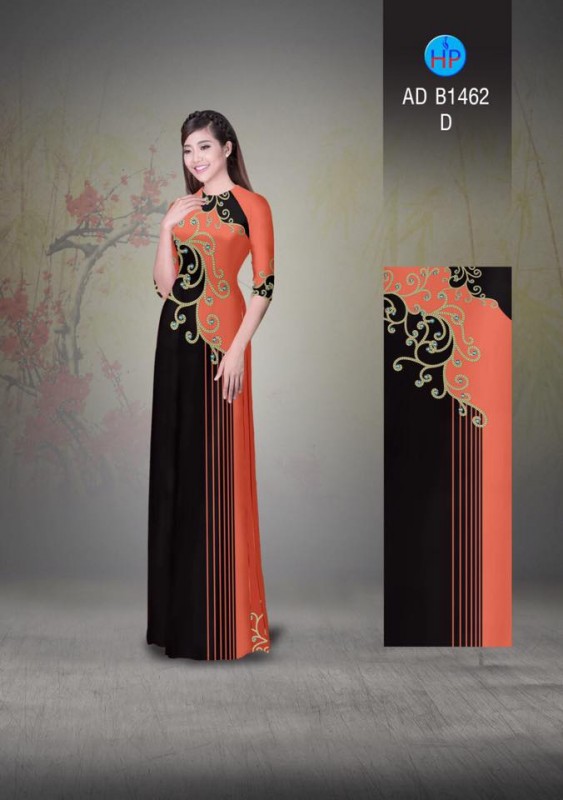 Vải áo dài hoa văn dây