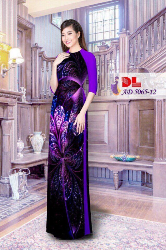 Vải áo dài lập thể