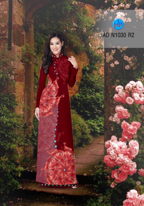 Vải áo dài hoa văn chìm