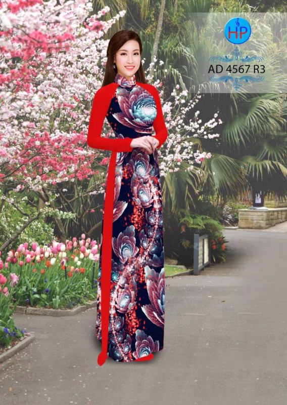 Vải áo dài lập thể