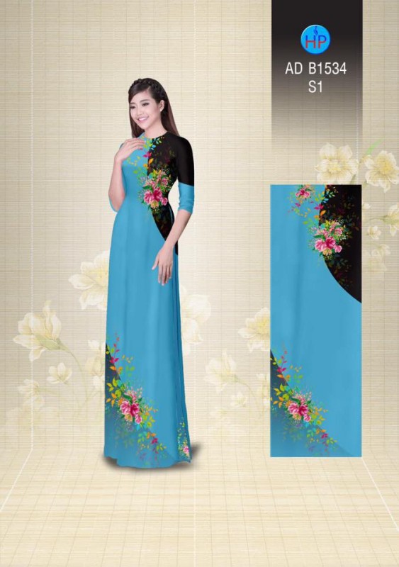 Vải áo dài hoa xéo Vải áo dài hoa xéo