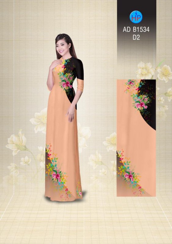 Vải áo dài hoa xéo Vải áo dài hoa xéo