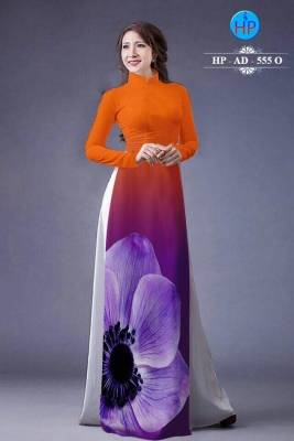 Vải áo dài Lụa cánh hoa lớn-DT 362