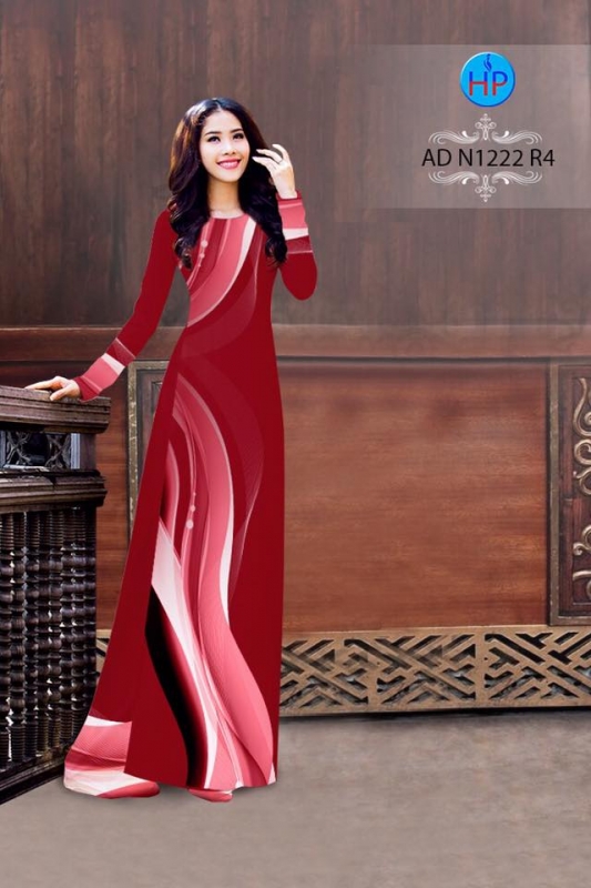 Vải áo dài họa tiết lập thể Vải áo dài họa tiết lập thể