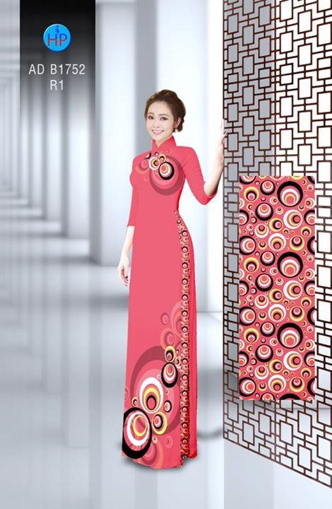 Vải áo dài lập thể tròn