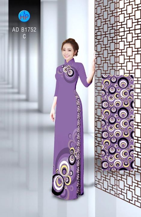 Vải áo dài lập thể tròn