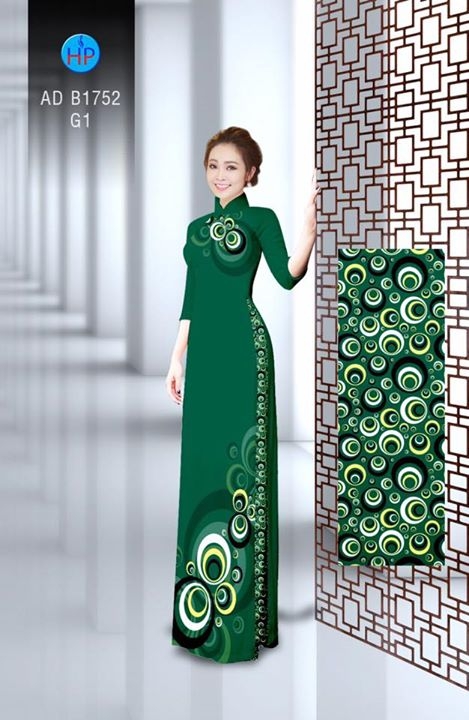 Vải áo dài lập thể tròn