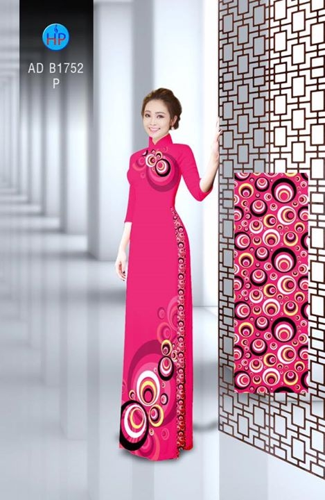Vải áo dài lập thể tròn