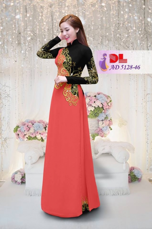 Vải áo dài hoa văn đẹp Vải áo dài hoa văn đẹp