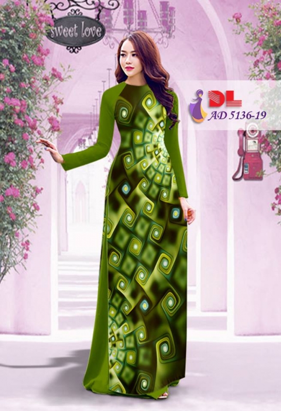 Vải áo dài lập thể