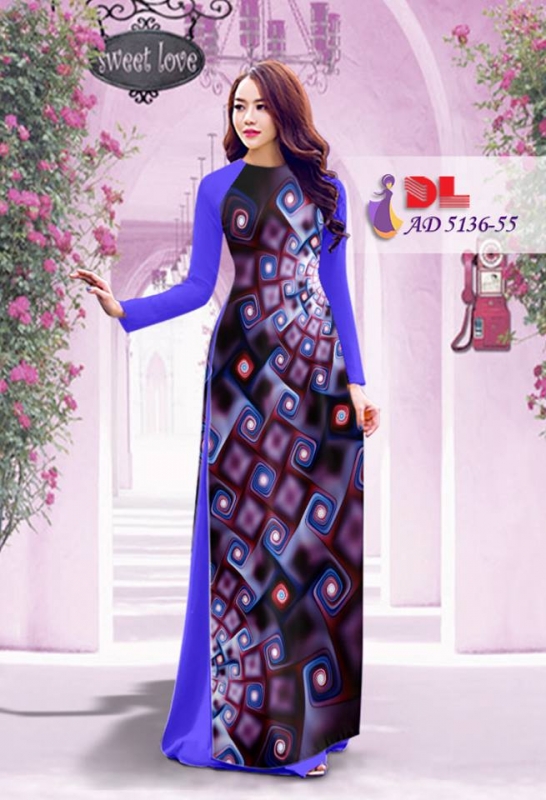 Vải áo dài lập thể