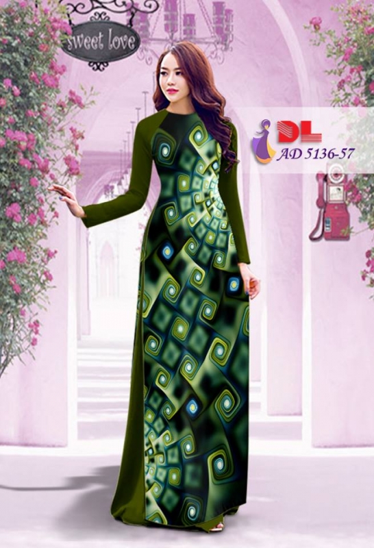 Vải áo dài lập thể