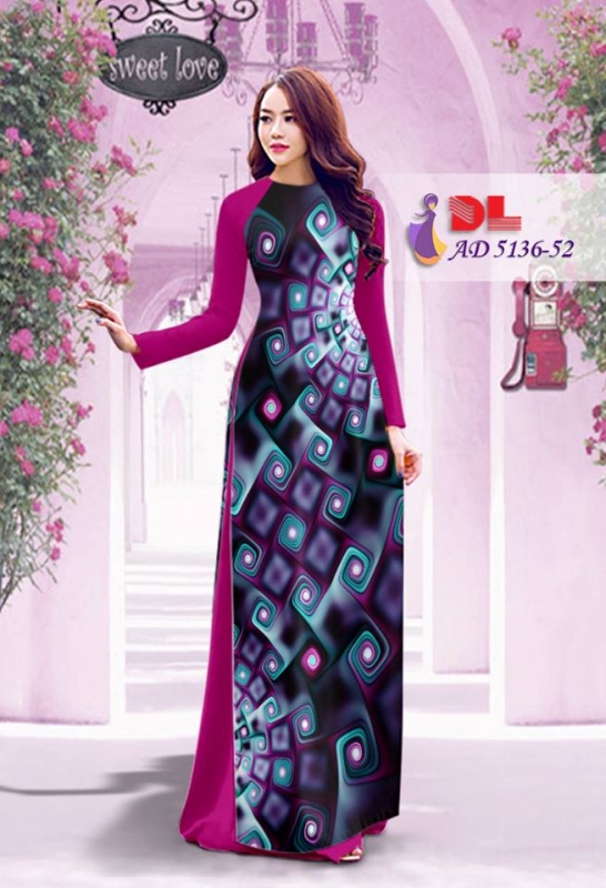 Vải áo dài lập thể