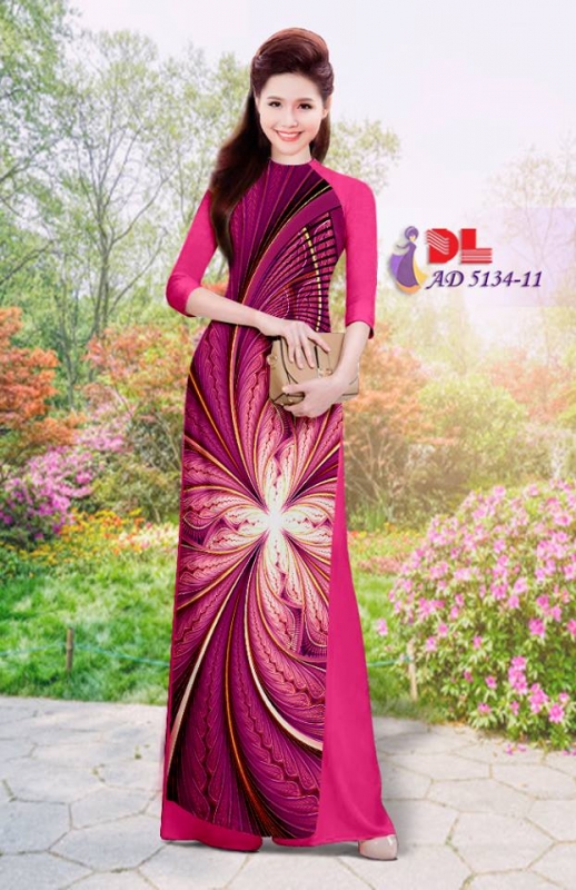 Vải áo dài lập thể