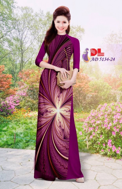 Vải áo dài lập thể