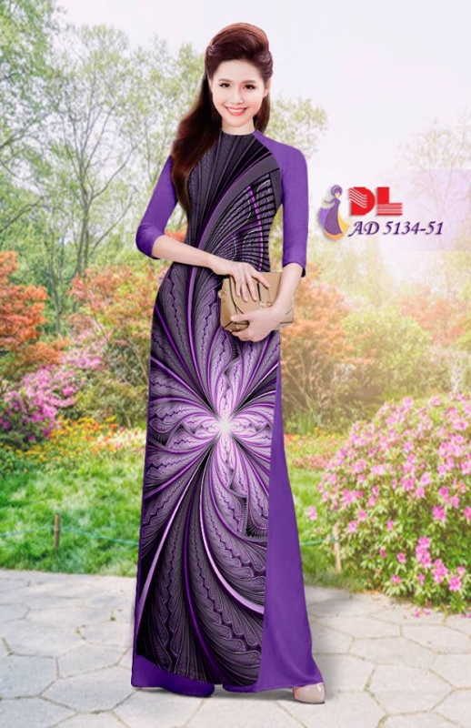 Vải áo dài lập thể