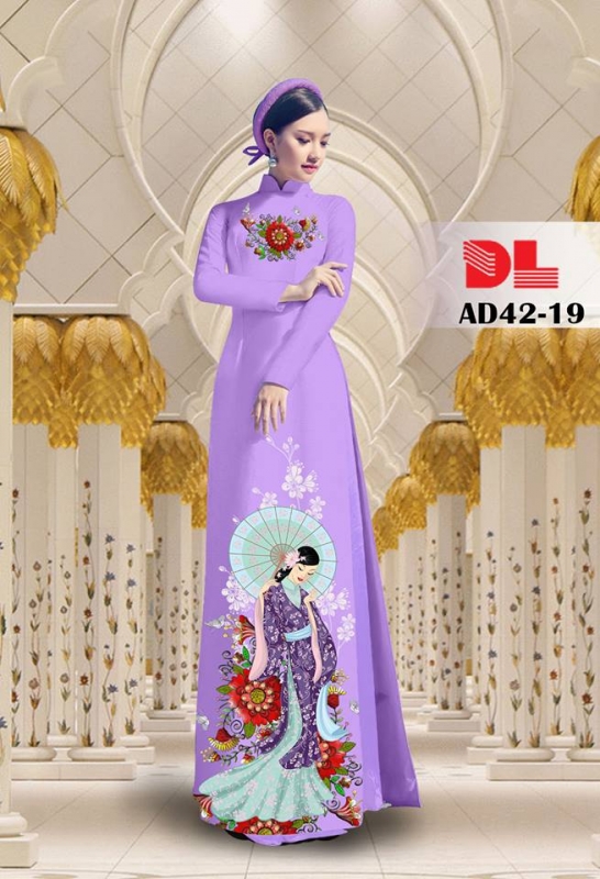 Vải áo dài cô gái Phù Tang