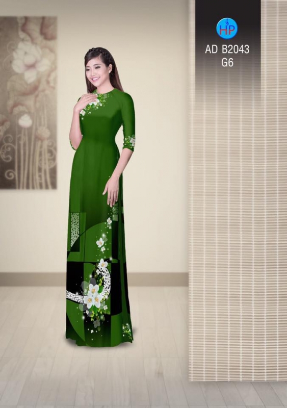 Vải áo dài lập thể Vải áo dài lập thể