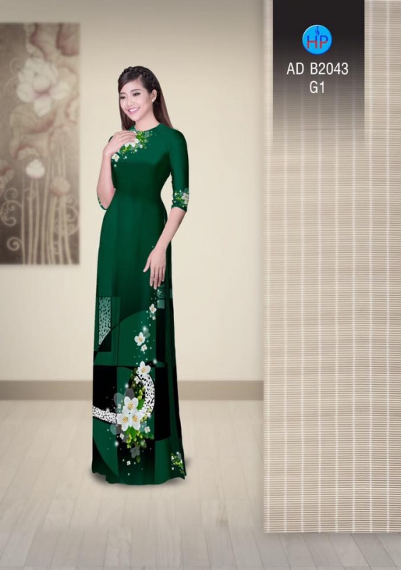 Vải áo dài lập thể Vải áo dài lập thể