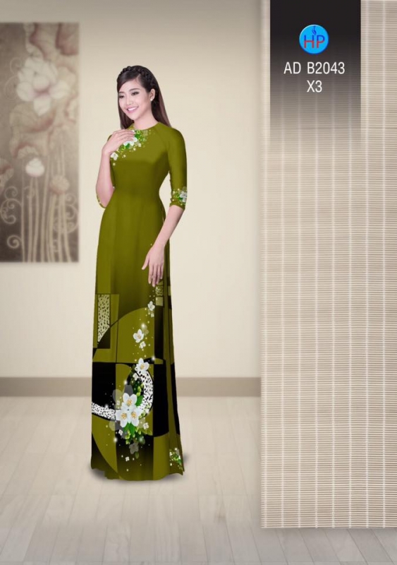 Vải áo dài lập thể Vải áo dài lập thể