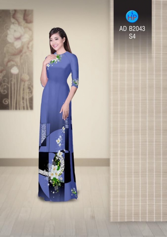 Vải áo dài lập thể Vải áo dài lập thể