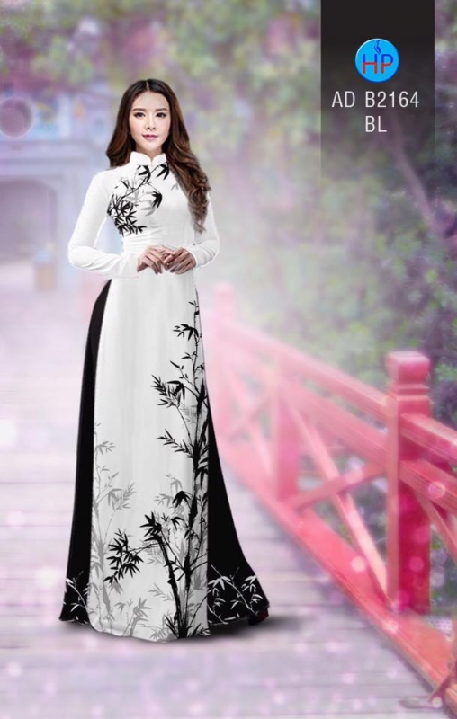 Vải áo dài cành trúc