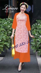 Vải áo cách tân Gấm phối lụa