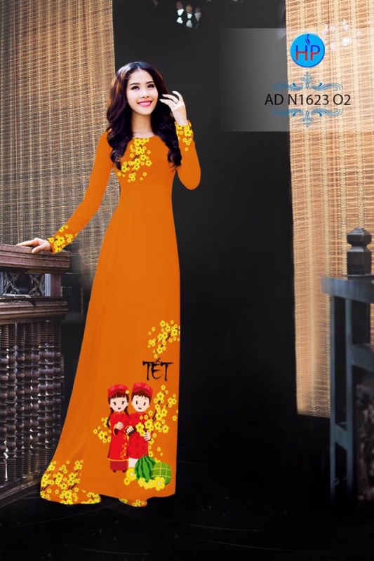Vải áo dài pháo tết