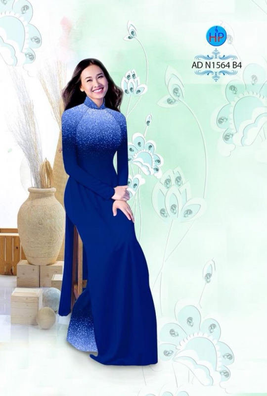 Vải áo dài hình cát nhuyễn