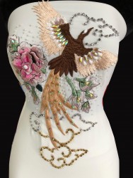 Vải áo dài kết Phượng Hoàng