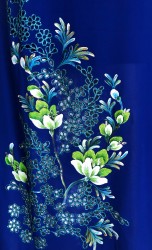 Vải áo dài vẽ kim tuyến