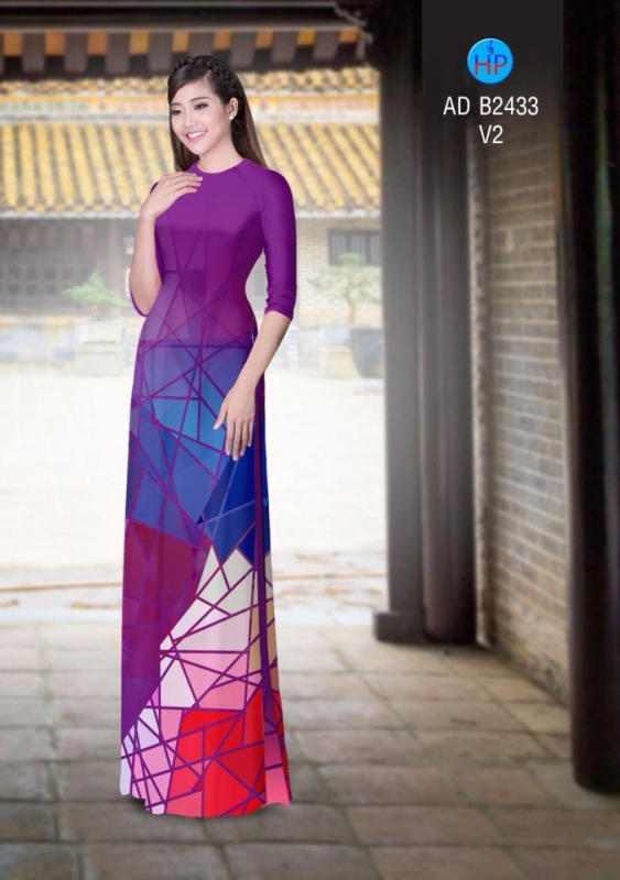 Vải áo dài lập thể