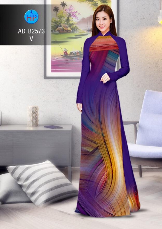 Vải áo dài lập thể