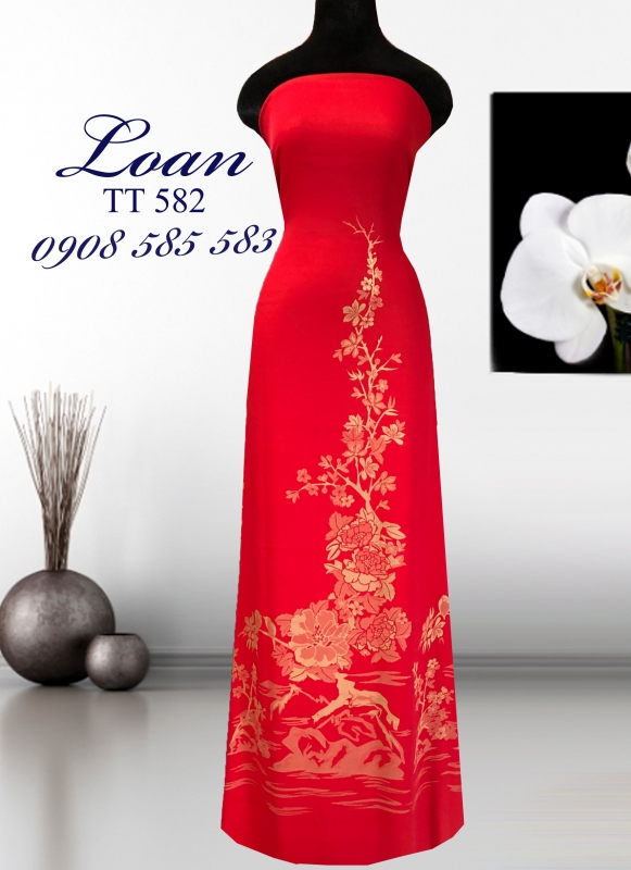 Vải áo dài Gấm Thái Tuấn