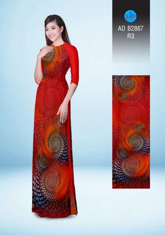Vải áo dài lập thể Vải áo dài lập thể