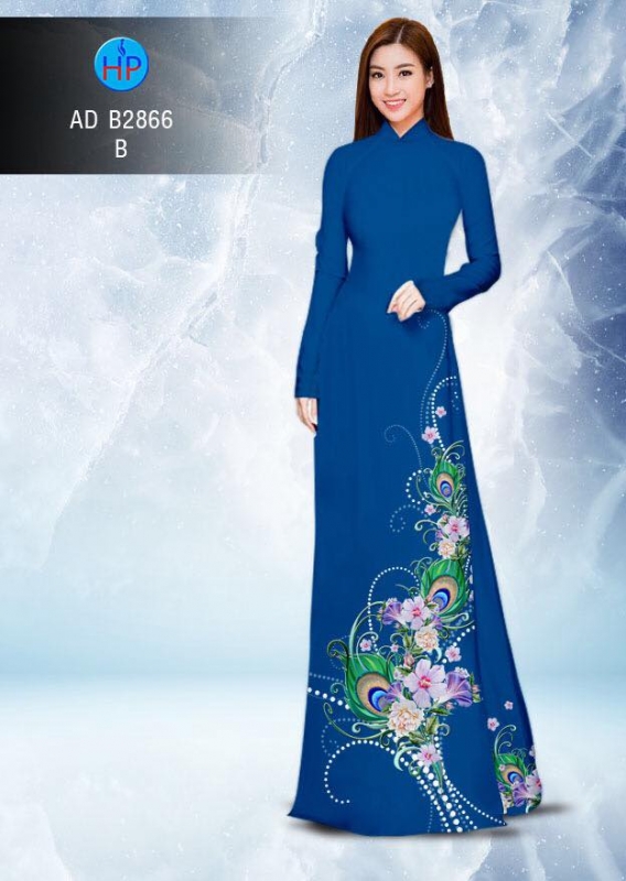Vải áo dài hoa dây