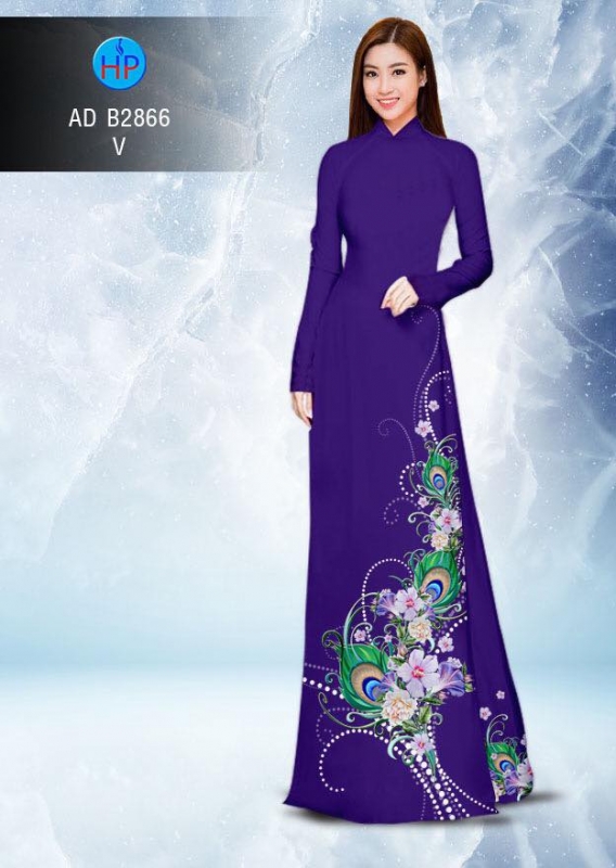 Vải áo dài hoa dây