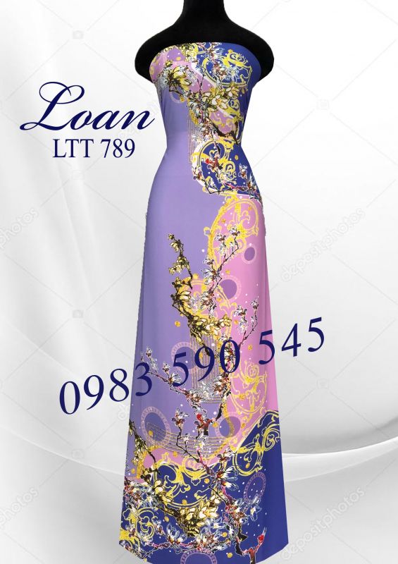 Vải áo dài lụa Thái Tuấn