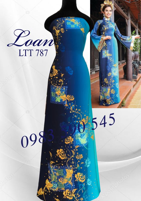 Vải áo dài lụa Thái Tuấn