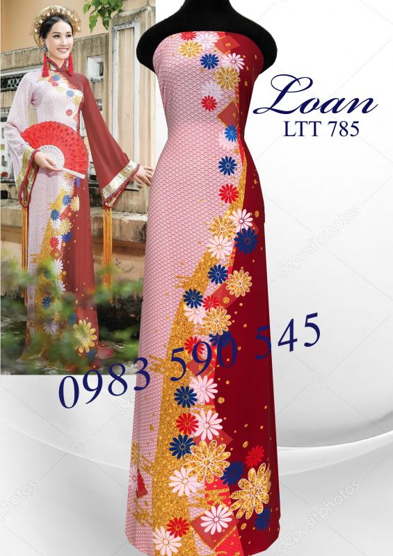 Vải áo dài lụa Thái Tuấn