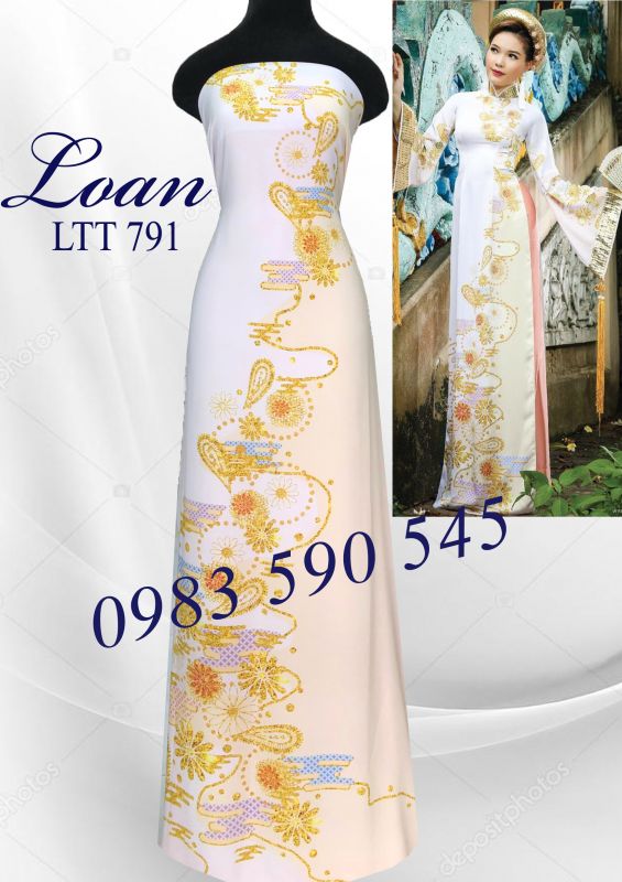 Vải áo dài lụa Thái Tuấn