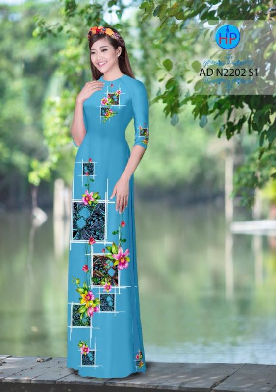 Vải áo dài khung ảnh Vải áo dài khung ảnh