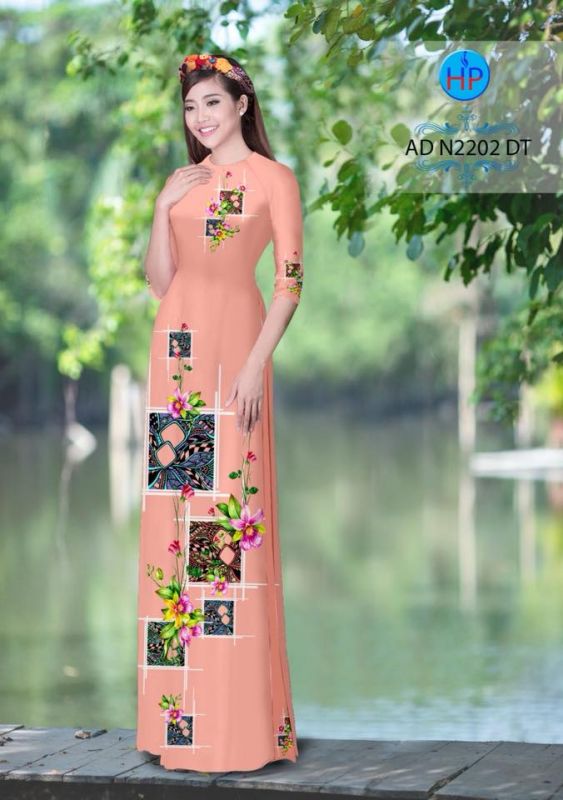 Vải áo dài khung ảnh Vải áo dài khung ảnh