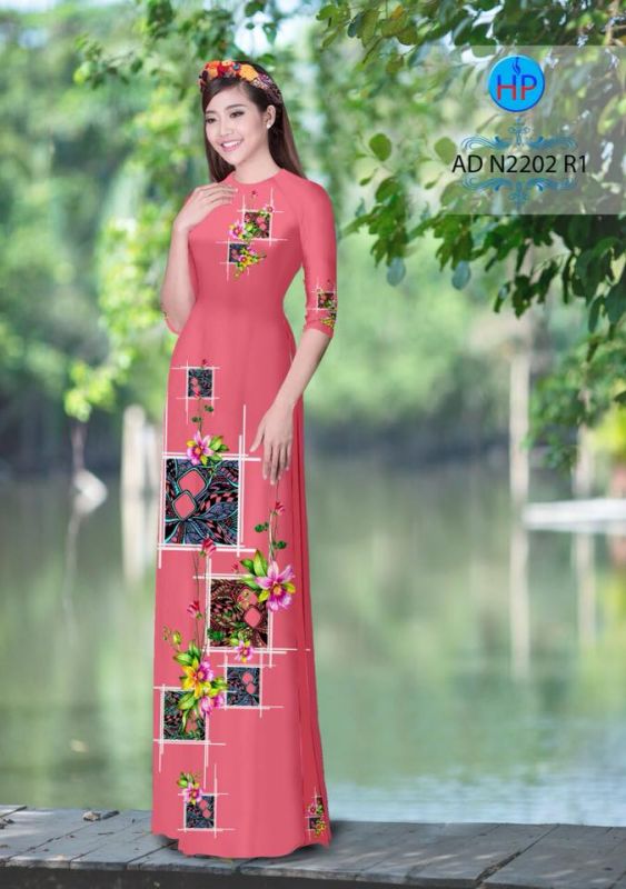 Vải áo dài khung ảnh Vải áo dài khung ảnh