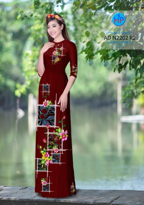 Vải áo dài khung ảnh Vải áo dài khung ảnh