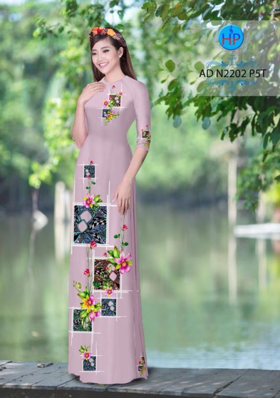 Vải áo dài khung ảnh Vải áo dài khung ảnh