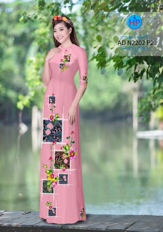 Vải áo dài khung ảnh Vải áo dài khung ảnh