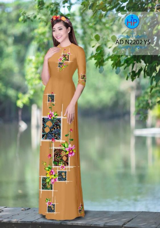 Vải áo dài khung ảnh Vải áo dài khung ảnh